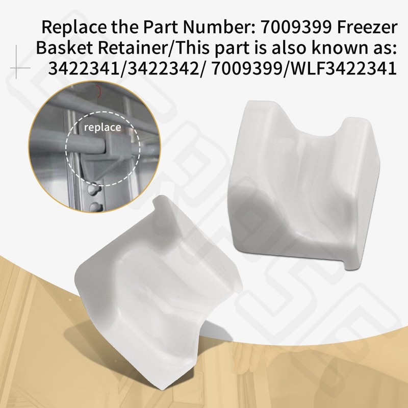 7009399 Freezer Basket Retainer for Replacement Sub Zero Freezer Lower