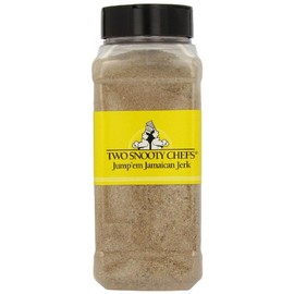 Two Snooty Chefs Jump'em Quart Size Jamaican Jerk Seasoning, 23-Ounce