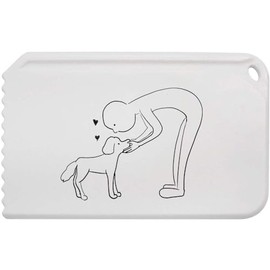 'Human And Dog' Plastic Ice Scraper (IC00037253)