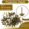 Ruidee 200 PCS Antique Upholstery Tacks,Upholstery Tacks Pins,Furniture Decorative Thumbtacks,Tacks