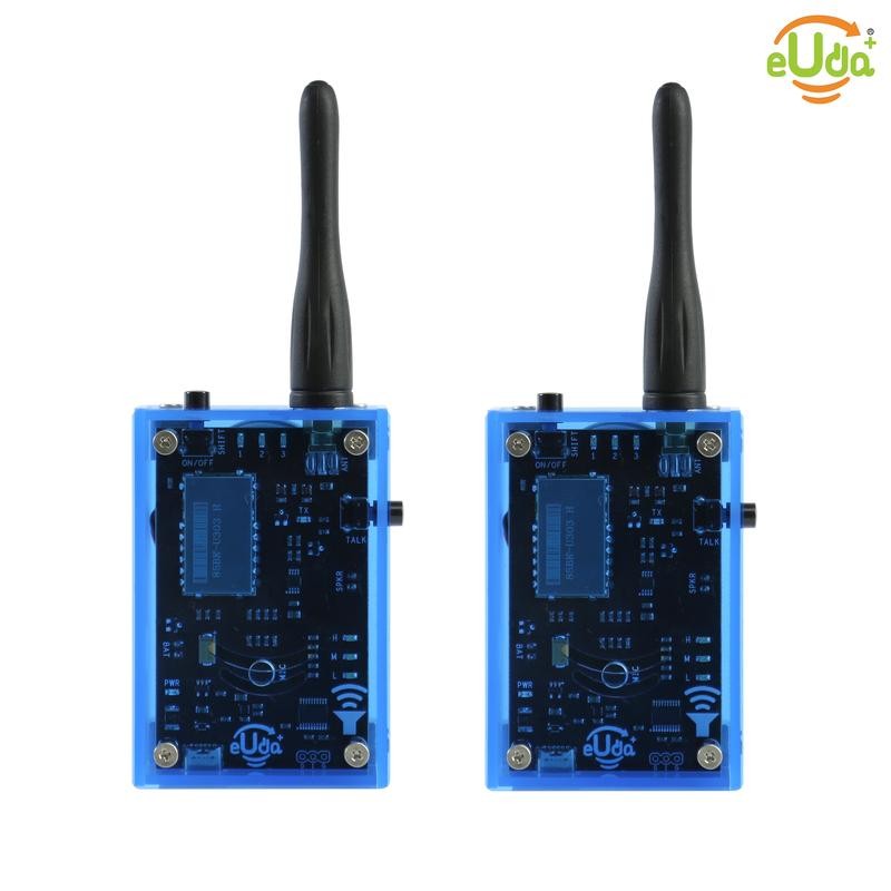 eUda+ Assembly Toy Walkie Talkie Kit – Fun Science Experiment
