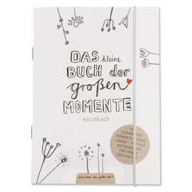 The Small Book of The Large Moments, Entry Book for The Most Beautiful Memories, Children Mouth, Children Days Book, Diary, Travel Days Book, Live Life in Paper A6