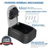 GIVERARE Key Lock Box Combination, 4-Digit Lockbox Wall Mount Outside,