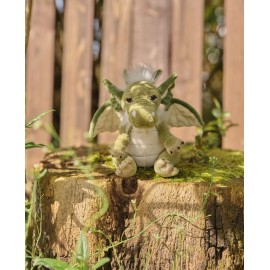 Charlie Bears Cuddle Cub Dragon Signals Plush Teddy Bear Toy 5 Inch Tall Newborn Gift Mythical