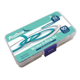 Diving Diving O-Ring Kit 10 Sizes 55 Pieces Full Set O-Rings