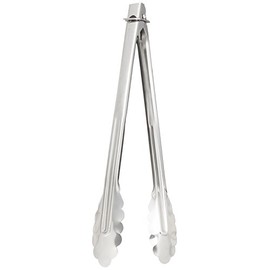 TKG Corporation Versatile Tongs with Ring Stopper, 18-0 Stainless Steel
