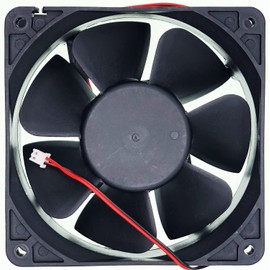 for MQ12038HBL DC24V 0.35A 12CM Cooling Fan DC AXIAL Fan Silent Cooling Fan 2-Pin 2-Wire
