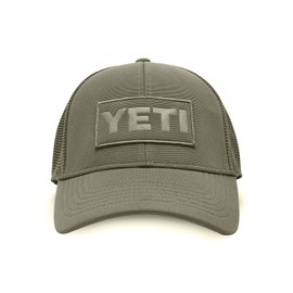 YETI パッチトラッカーハット、オリーブ、ワンサイズ グリーン Free Size