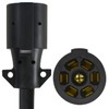 Conntek 10110-144 Heavy-Duty 7-Way Plug to Roj (12 Feet)