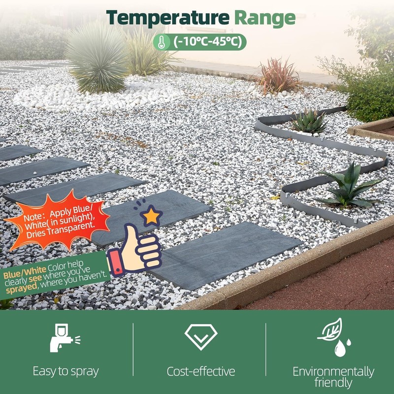 No Brand Rock Glue, Mulch Glue 1Gallon- Fast-Drying Adhesive for