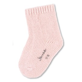 Sterntaler Baby Girl Socks Plain Wool, pink