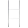 Sturdy Metal Wire Step Stake Frame for Yard Signs -