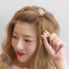 10 Pcs Small Pearl Hair Clips Mini Pearl Claw Clips