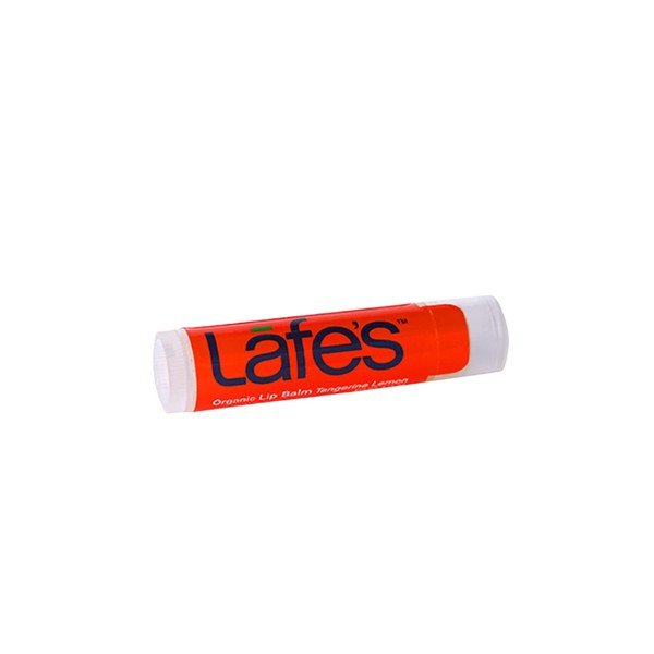 Lafe's Natural Body Care | Tangerine Lemon Lip Balm | All Natural & Organic (0.15oz)