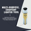 Kasher Metallic Lighter with Multipurpose Tool - A Stunning Combo