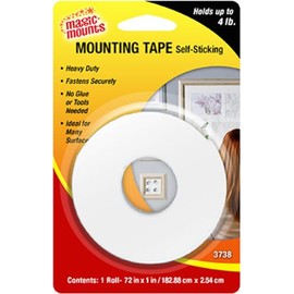 MAGIC MOUNTS 3738 1" X 72" HD MOUNTING Tape