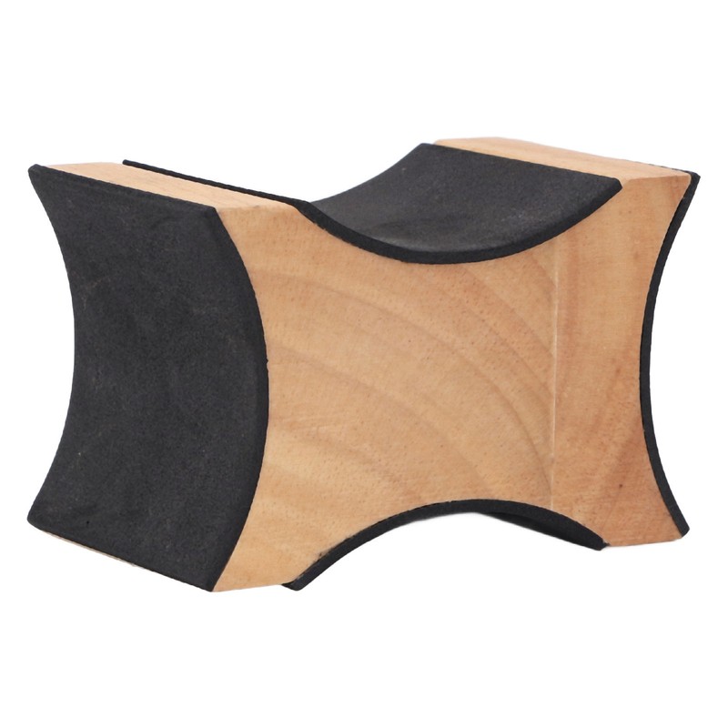 Guitar Neck Rest 2 Heights Solid Wood Support Soft Sponge