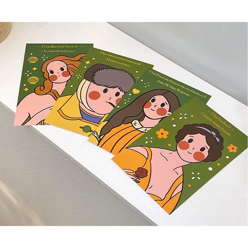 RemeeHi Postcard The Little Prince Cute Cat World Masterpiece Famous