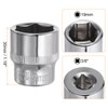 Sourcing Map 6-Point 3/8" Drive 19mm Deep Socket, 1.18" Length,