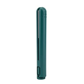 2 in 1 Hair Straightener, Hair Flat Iron USB Ceramics Heating Straightening Curling Flat Iron (Green)