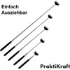 4x Rückenkratzer Teleskop: Breite Kratzhand als Massagegerät und Rückenkrauler