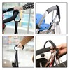 TSHAOUN 3 PCS Large Baby Stroller Hook, D Shape Large
