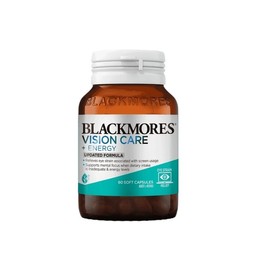 Blackmores Vision Care + Energy Cap X 60