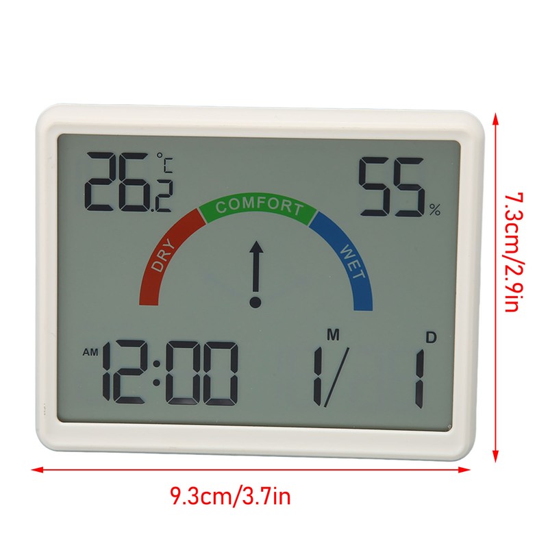 Digital Alarm Clock with Support Legs Large Numbers Magnetic Digital