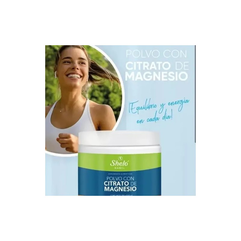 Sheló Nabel Polvo Citrato De Magnesio 250g