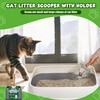 XBX Metal Cat Litter Scoop, Cat Scooper for Litter Box,