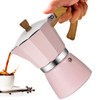 Vaolvpant 3 Cup Aluminum Moka Pot Classic Stovetop Espresso Coffee