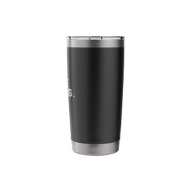 Funny Coffee And Dogs Machine Learning Stainless Steel Insulated Tumbler