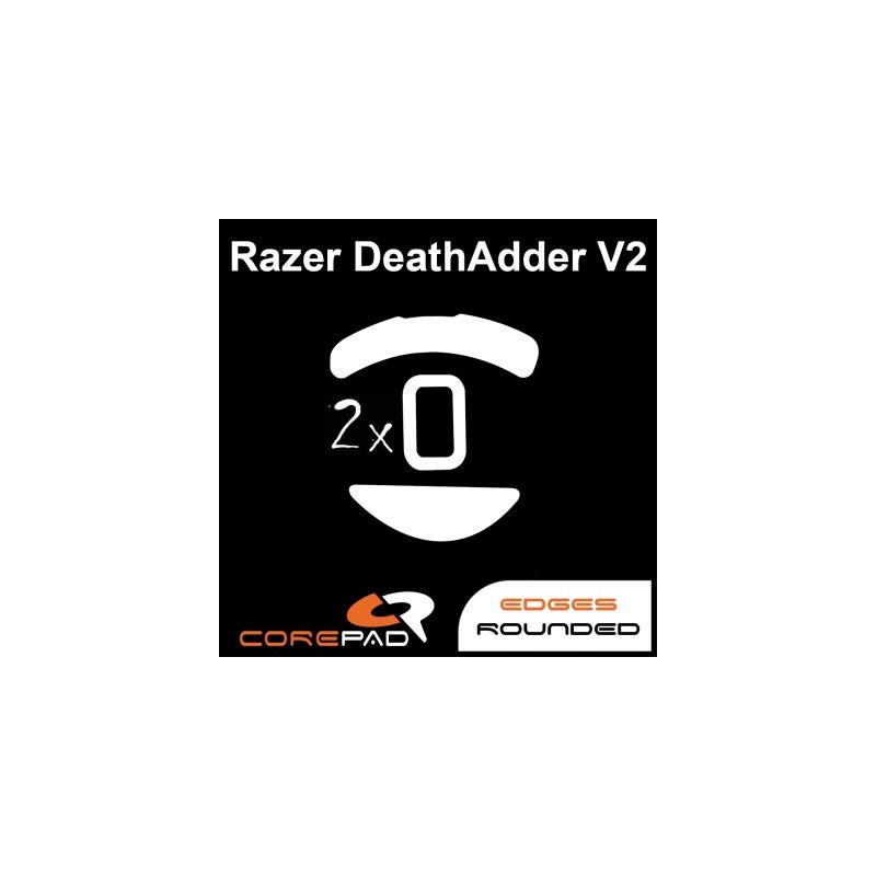 Corepad Skatez PRO 185 Replacement Mouse Feet for Razer Deathadder