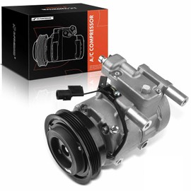 A-Premium A/C Compressor with Clutch Compatible with Kia Rio 1.6L 2006-2011, Rio5 1.6L 2006-2011, with 6SBU16C Compressor only