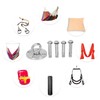 Ceiling Bracket Wall Mount Yoga Hammock Suspension Swing Sandbag Fixing