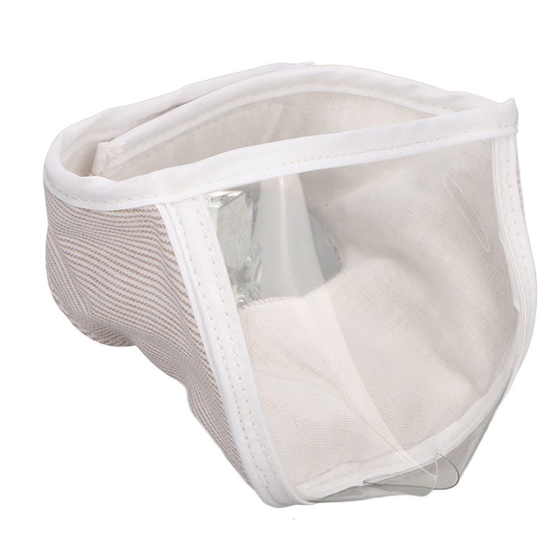 Transparent Cat Muzzle Prevent Licking Biting Barking Breathable Cat Muzzle