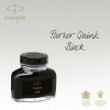 Parker Fountain Pen Ink Bottle, Black QUINK Ink, 57 ml