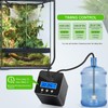 RUNWUSHENG reptile humidifier, LCD with timing function, time length and