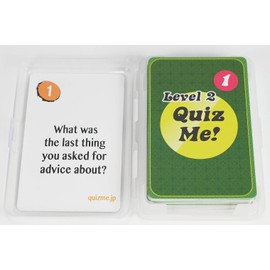 Quiz Me. Coversation Card Game Level 2 Pack 1 [English Teaching Materials Game] Quiz Me. Conversation Cards for Adults – Level 2 Pack 1 