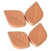 BIUDECO 4pcs Leaf Shaped Sugar Savers Reusable Brown Sugar Softener
