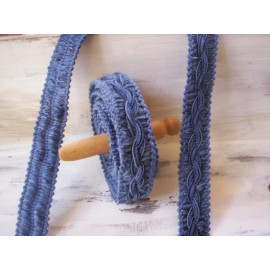CONSO Vintage trim/braid tirm/Blue trim/Conso trim/Acetate,c