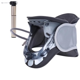 Neck Stretcher, Professional Neck Support, Adjustable Neck Brace, Hump Away with Traction and Airbag Support, Stable for Relieving Cervical Spine Pressure for Men and Women