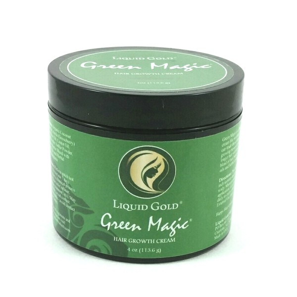 Green Magic Hair Growth Cream (Helps with Hair Loss, Balding, Bald Spots, Hair Thinning, Hair Fall. Thickens Hair.)