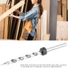 Uadme Pocket Hole Jig Drill, 9 mm Round Shank Spiral
