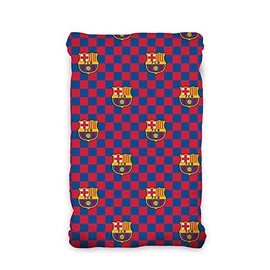 FC Barcelona FCB192055 Fitted Sheet Sábana, Adjustable, 90 x 200 cm