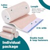 AZEN Premium 2 Pack Elastic Bandage Wrap 4 Inch, Compression