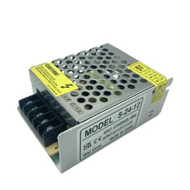 Lianshi 12V 2A 24w Switching Power Supply Short Circuit and Overload Protection Converter Transformer for Industrial Automation LED Surveillance CCTV Printer AC220V to DC12V