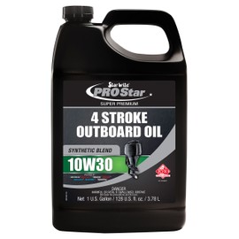 STAR BRITE Super Premium Synthetic Blend 4 Stroke Oil 10W 30 - 1 GAL (028100)