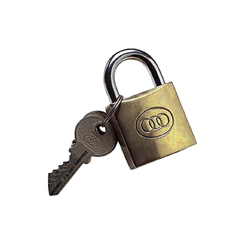 Merriway® BH01189 Heavy Duty Tri-Circle Padlocks Brass, 38 mm (1.1/2