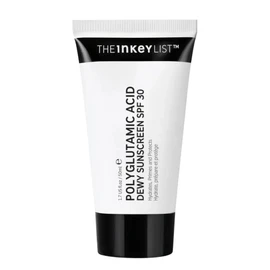 The INKEY List The INKEY List Polyglutamic Acid Dewy Sunscreen SPF 30 50ml, Primes and Protects, Non-Greasy, Vegan Friendly, Suitable For All Skin Types